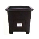 10個 NPスクエア #20 ブラック 349×H326mm 20L NPポット 果樹 庭木用 鉢 プランター DICプラスチック 日A 代引不可