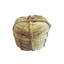 4玉 荒縄 3分 (約9.52mm) 1玉約110m わら縄 山S 個人宅配送不可 代引不可