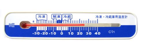 納期2週間程度 温度計 サーモ700 冷蔵冷凍庫用温度計 アイシー 金TD