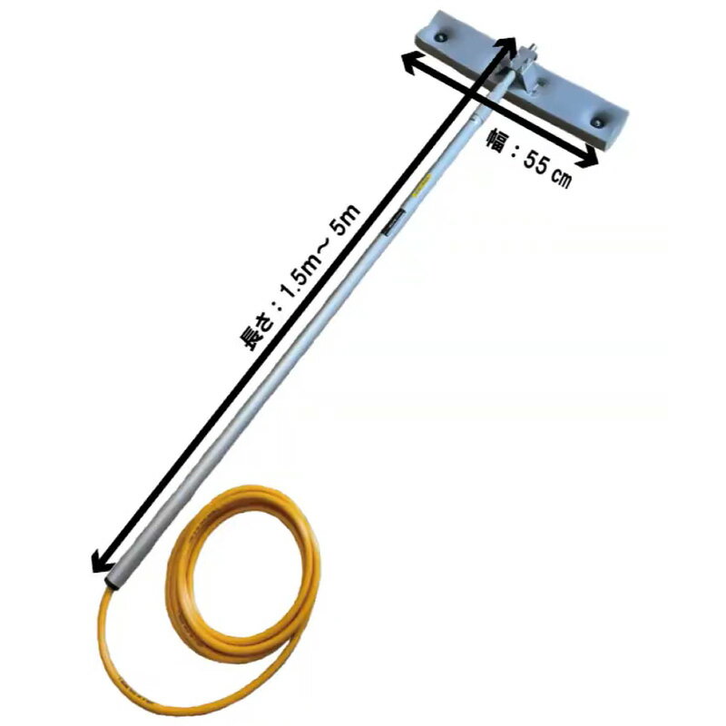 ソフトクリヤー [標準+ストロング]セット 槍木産業 ビニールハウス 農ビ 農PO の 竿付き 洗浄ブラシ うつぎ産業 カ施 代引不可