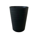 120個 #1449 プラスチックポット セラアート 長鉢 5寸 黒 外径144mm 高さ170mm 鉢 明和 代引不可