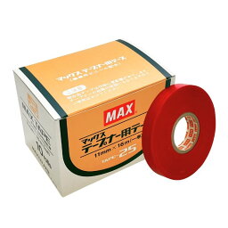 1箱×10巻入 TAPE-25 赤 マックステープナー 用の 替え テープ MAX マックス TAPE25 カ施 DZ