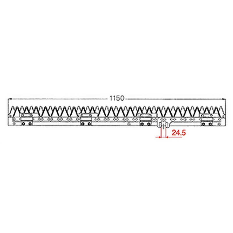 nashim コンバイン刈刃 K クボタ シングル3条 7590 AR-317 AR-320 AR-323 ARN-317 ARN-320 ARN-323 ナシモト オK 代引不可