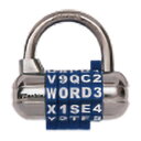 マスターロック ワード可変式南京錠 ブルー 1534JADBLU ワード 番号 可変式 南京錠 Master Lock アMD