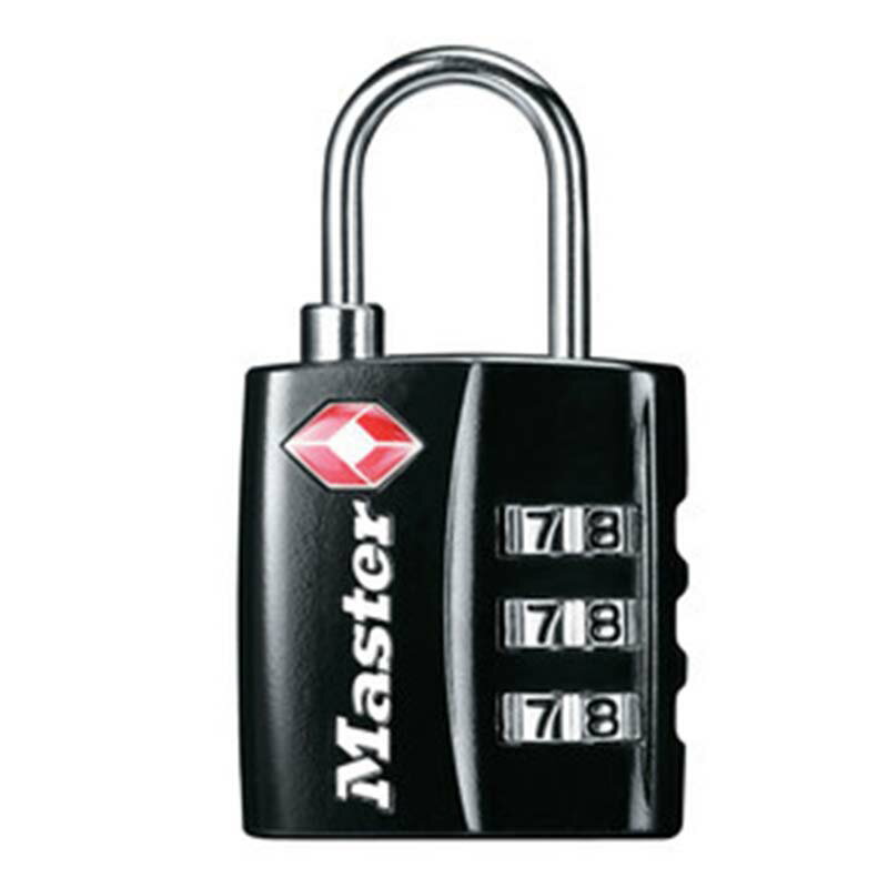 マスターロック TSAロック ナンバー可変式 4680JADBLK TSA ロック 鍵 防犯 旅行 ナンバー可変式 Master Lock アMD