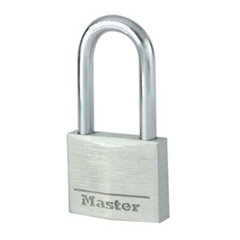 マスターロック アルミボディ シリンダー式南京錠 9140JADLF シルバー シリンダー式 南京錠 Master Lock アMD