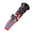 手持屈折計 自動温度補正付 SK-107R 0187-00 Brix 45.0~82.0% 糖度 濃度 計測 測定 佐藤計量器製作所 宇N 代引不可