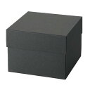 デザインBOX ギフト 160 ブラック 17×12.5cm ボックス 箱 ラッピング プレゼント ギフト フラワーアレンジ 花材 松K 代引不可