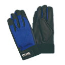 10セット 作業手袋 プロソウル ブルー PS-993 富士グローブ タッチパネル対応 合成皮革 手袋 グローブ 福KD
