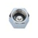 角キャップ メッキ付 G3/8 450037280 継手 配管部品 金具 麻場 防J 代引不可