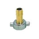 40個 吸水 継手 メネジ G5/8×16 ナットメッキ付 適応ホース径16mm 麻場 防J 代引不可