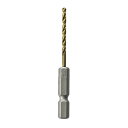 チタンコーティング 六角軸ドリル 2.5mm No.2306-2.5 穴あけ ドリル 高芝ギムネ 三冨D