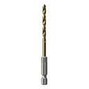 チタンコーティング 六角軸ドリル 4mm No.2306-4 穴あけ ドリル 高芝ギムネ 三冨D