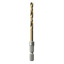 チタンコーティング 六角軸ドリル 4.5mm No.2306-4.5 穴あけ ドリル 高芝ギムネ 三冨D