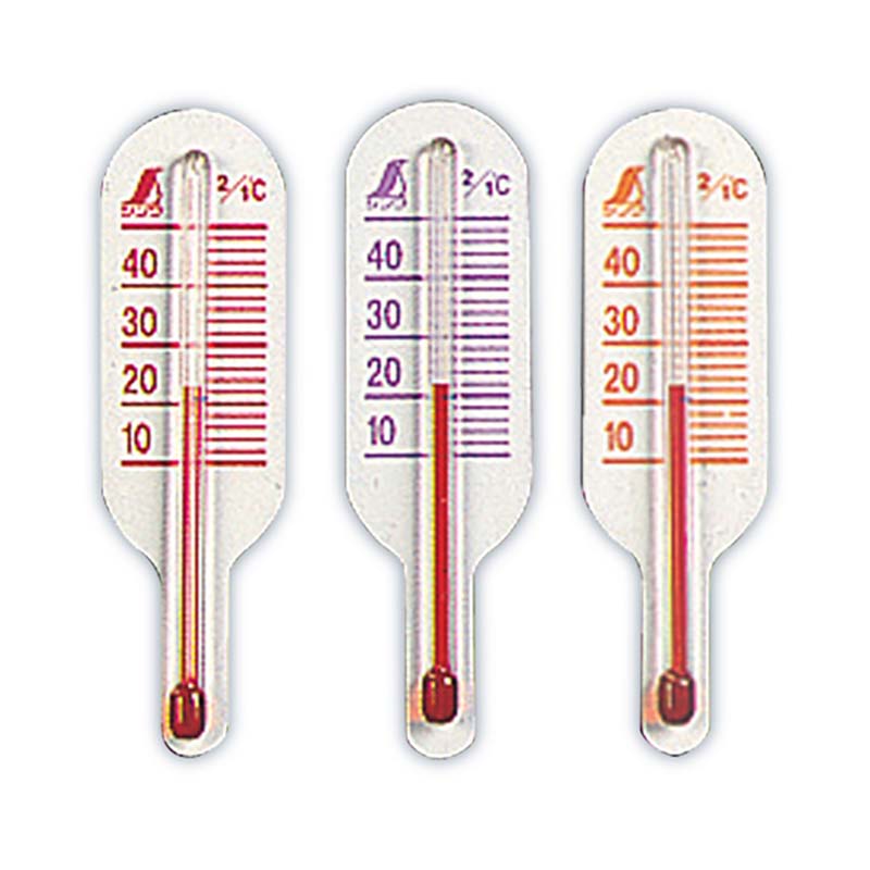 地温計 O-3 ミニ A 赤 橙 紫 3個セット 72623 地温用温度計 土壌の温度管理 シンワ測定 H
