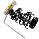 草削りカッター ロータリーウィーダー 回転鍬 ロング 8連 ARW-TK10L 削り幅200mm 刈払機 アタッチメント 地表から5cm程度の雑草に アイデック 代引不可
