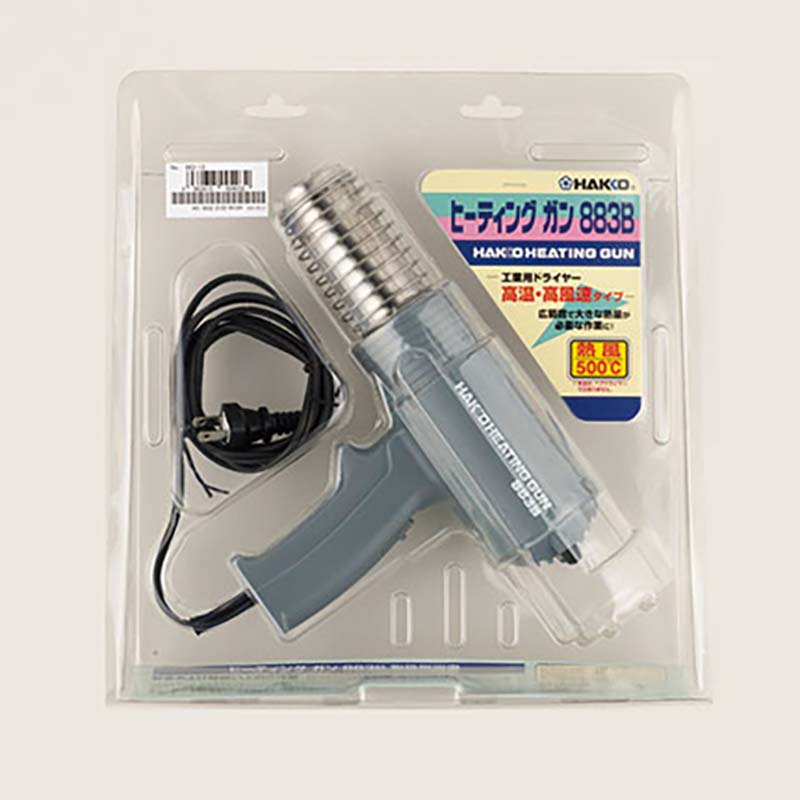 ��100%�ݥ���ȥХå� ����ȥ꡼������2/25�ޤǡ۹����ѥɥ饤�䡼 ����®������ �ҡ��ƥ��󥰥��� 883B HEATING GUN 883-13 ʿ���ץ饰 ��� HAKKO ��KD