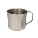 チタン 計量カップ ビーカー 口付 手付 TN-634H 500cc スギコ 軽量 耐食性 食品 薬品 計量 スギコ産業 代引不可