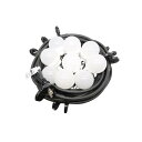 農業用 ハウス内電球コード LEDタイプ CCL10M-L10-P1 LED電球10灯 間隔1m 全長10m 提灯コード 防水 農業 長谷川製作所 代引不可