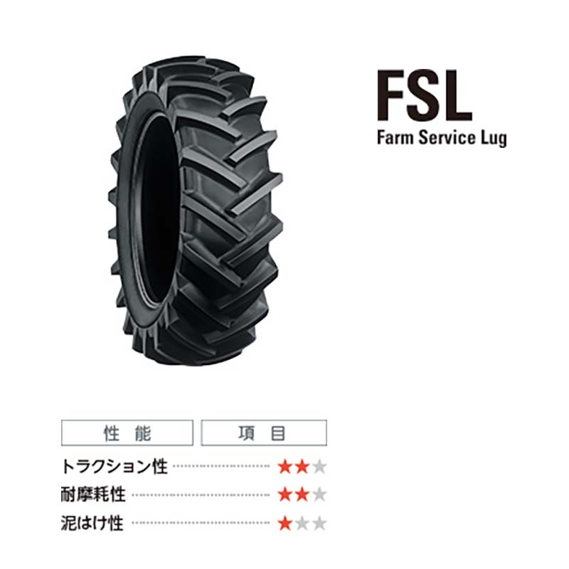 【6/1〜最大100%Pバック抽選で要エントリー】チューブ別売り トラクター用タイヤ F...