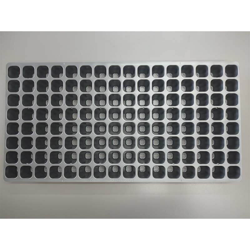 【4/30までエントリーで最大100%Pバック】100枚 プラグトレー 銀 128穴 Z リブなし...