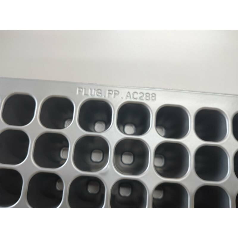 【4/30までエントリーで最大100%Pバック】100枚 プラグトレー 銀 288穴 リブなし 3...