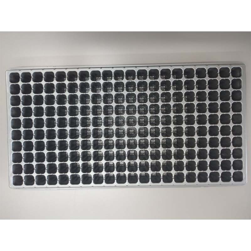 【4/30までエントリーで最大100%Pバック】100枚 セルトレー 銀 200穴 角穴 280×545...