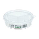 保存容器 抗菌 ハイパック 丸型 中子付 3ヶ入 S-241 φ140×H42mm 食品 保存 収納 容器 スS 代引不可