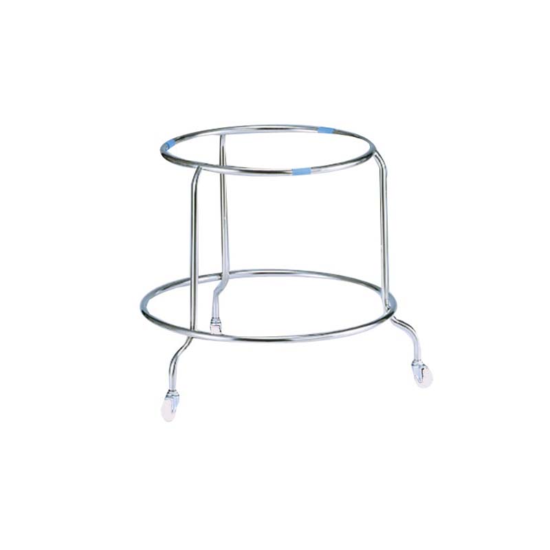 【100%ポイントバック エントリー＆抽選2/25まで】ざる置台 丸型 18-8 スタッキングタイプ φ550×H540mm..