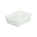 かご アシスト 水切りカゴ No.0 ベージュ 550×425×H175mm 水切りラック 抗菌加工 キッチン用品 スS 代引不可