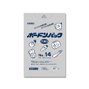 ポリ袋 HEIKO ボードンパック 穴あり #20 No.14 1000枚 厚み0.02mm 280×410mm 野菜出荷透明袋 ボードン袋 シモジマ Sモ 個...