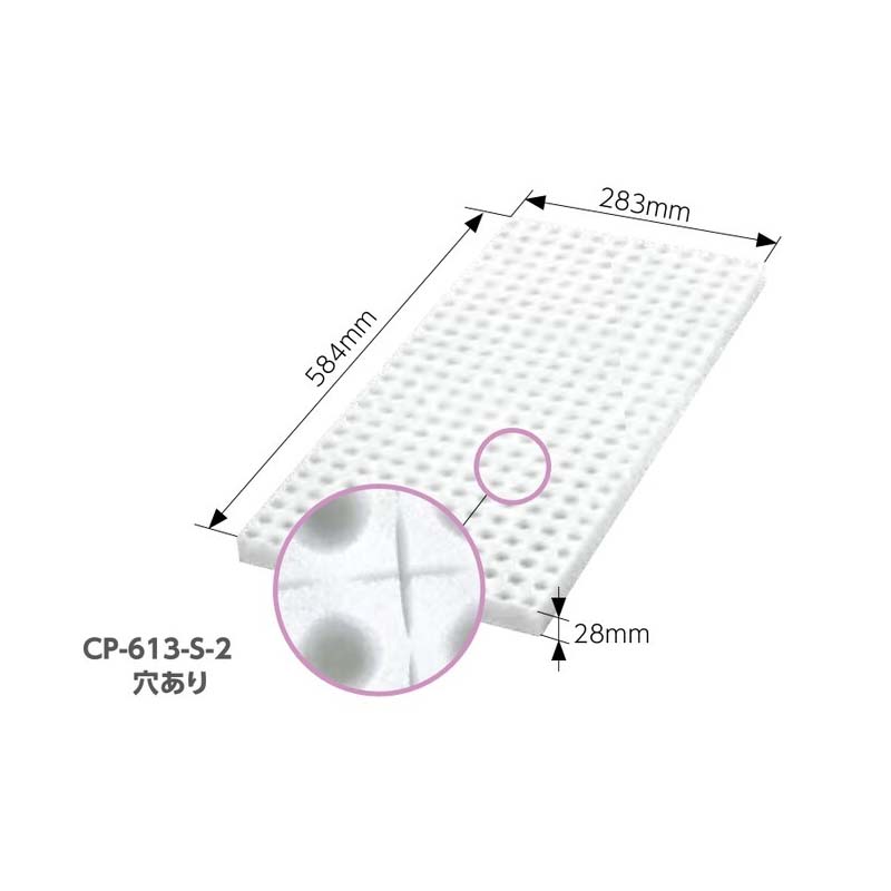 【4/30までエントリーで最大100%Pバック】水耕栽培用ウレタン培地 十字スリット 穴...