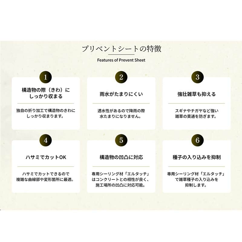 【6/1〜最大100%Pバック抽選で要エントリー】防草シート ナックス プリベントシー...