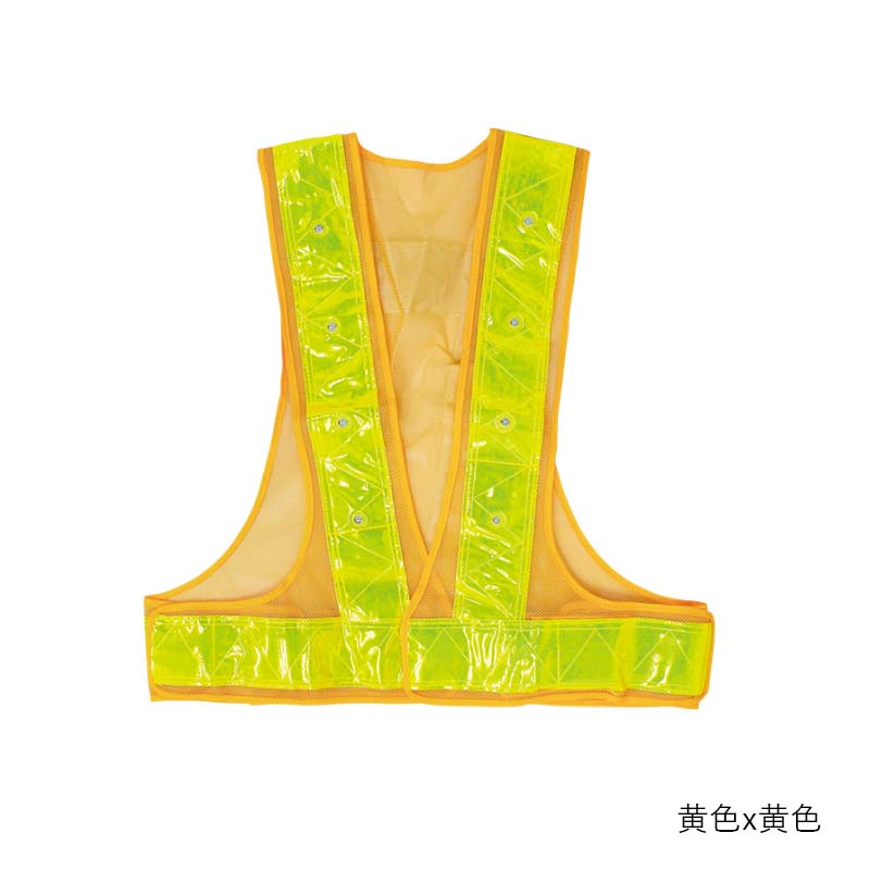 【9/1〜最大100%Pバック抽選で要エントリー】安全ベスト LED反射ベスト フリーサイズ 反射 ベスト LED 作業着 作業服 作業 安全用品 カヴァーワーク D plusys7022-10117686 農業用品販売のプラスワイズ サンプル画像2