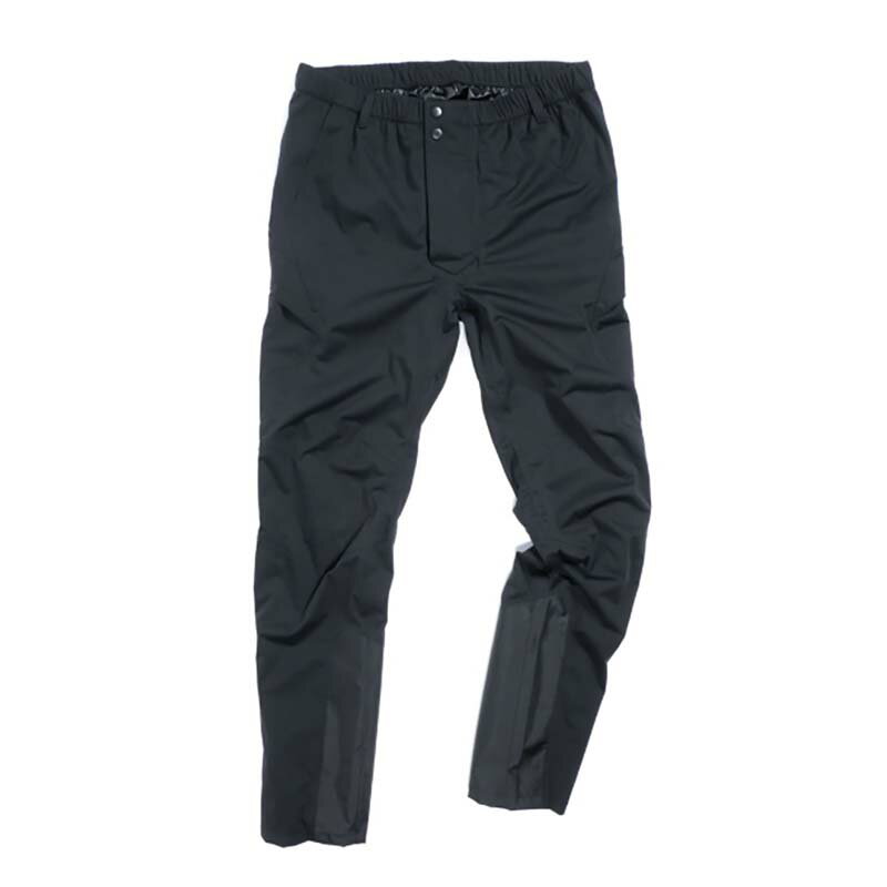 レインウェア 4way ストレッチ レインパンツ CR-9050 黒 雨具 ズボン カーゴパンツ コンパクト 収納袋付 キャンプ アウトドア カヴァーワーク D