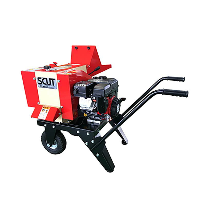 樹木粉砕機 SCUT スカット HNP-62L-1 手押し式 スクリーン無 粉砕機 ナイフ&ハンマー式 樹木 粉砕 カルイ オK 個人宅配送不可 代引不可