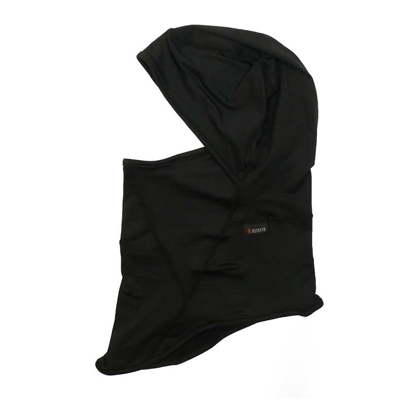 【100%ポイントバック エントリー＆抽選2/25まで】フェイスマスク 帯電防止裏起毛フェイスマスク AG-591 黒 マスク 防寒 保温 軽量 冬 アウトドア 除雪 作業 カヴァーワーク D