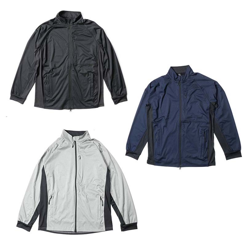 ブルゾン 防風ストレッチアクティブブルゾン TMF-7560 防風 ストレッチ アウター メンズ 作業着 ファッション アウトドア カヴァーワーク D