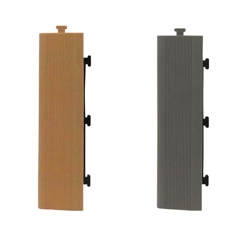 タイル ジョイント式タイルデッキパネル スロープ 凹凸共用 30×8cm 40枚 マツモト ジョイントタイル 庭..