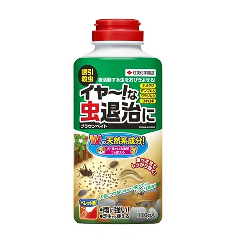 殺虫剤 ブラウンベイト 330g 40本 KINCHO園芸 不快害虫対策 誘引殺虫 園芸 ガーデニング カ園 代引不可