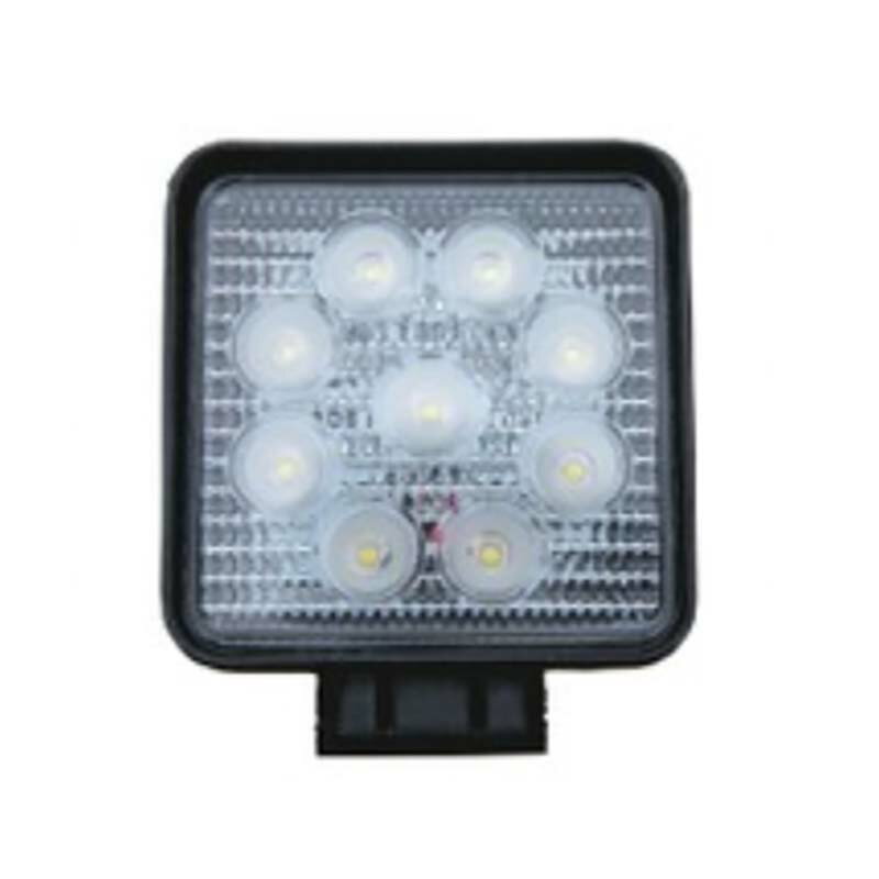 Rakuten - 【6/1〜最大100%Pバック抽選で要エントリー】LED作業灯 EF1210-27W 拡散タイプ 白 410-10-3527-0 マクシス Maxis 農業機械用 LED 作業灯 オK 個人宅配送不可 代引不可