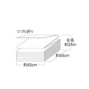タフネル オイル ブロッター ジグザグ状 BL-Z 2本 巾65cm×長さ2.5m×厚さ4mm 油 吸着 共B 個人宅配送不可 代引不可
