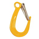 吊具 ファンドリー フック FHL(ラッチ付) FHL3 使用荷重 3 ton A 73 mm B 80 mm C 32 mm D 14 mm E 33 mm ...