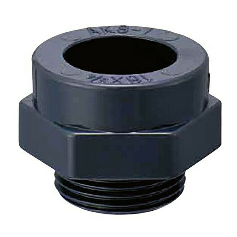 【100%ポイントバック エントリー＆抽選2/25まで】消雪パイプ 消雪ノズル 塩ビ ねじ込式 ソケット ツノ管接続用 管用平行ねじ AKS-1 G3/4 浅野金属工業 アMD