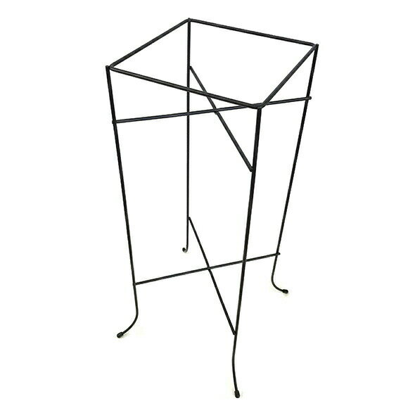 Rakuten - 【6/1〜最大100%Pバック抽選で要エントリー】セントヘレン プランタースタンド No.329 iron bar rack 高さ58cm ガーデニング アンティーク 鉢台 プランタースタンド 室内 フラワースタンド 小KD