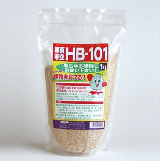 顆粒 HB-101 1kg フローラ HB101 天然植物活性剤 肥料 Vデ 代引不可 産直