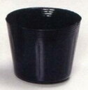 3000個 ポリポット 黒 10.5cm #0008 明和 代引不可