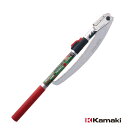 3段伸縮高枝鋸 きるきるカーブ ポールソー PS-1.2R 収納時60cm 全長90〜125cm 日本製 ノコギリ のこぎり 鋸 剪定 枝打ち 高枝 kamak...
