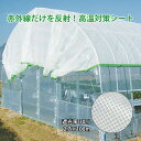 受注生産品 ハウス用 遮熱・遮光ネット 涼感ホワイト30 遮光率30% 2.75×100m タキイ 暑さ対策 可視光透過 タS 代引不可
