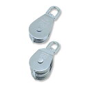 ステンレス滑車 ステンレス豆ブロック 型式 50×2MS 車径 50 mm 使用荷重 250 kg 全長A 130 mm 横巾B 55 mm 厚さC 56 mm...